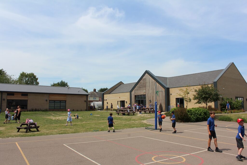 Playground at Exning Primary School